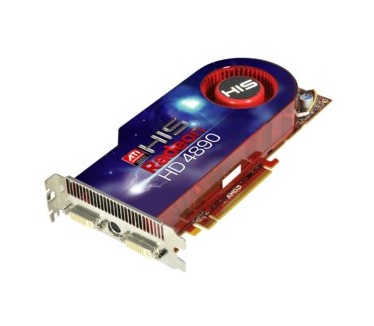 HIS 1024 MB 256 Bit PCIe 2.0 x16 2x DVI TV-Out Retail ATI Radeon HD4890
