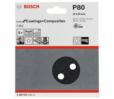 Bosch Schuurblad F355
