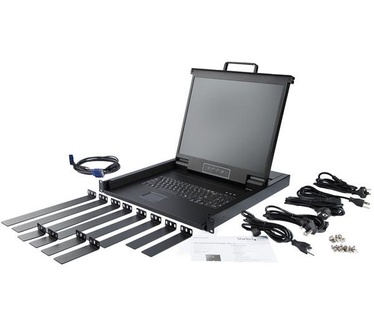 Startech.com Single-Port Rackmount KVM Console with 17” Display