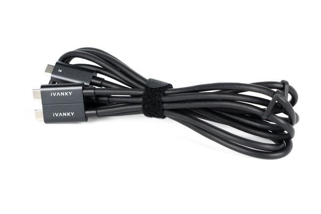 Dubbele USB-C-kabel iVanky FusionDock Ultra