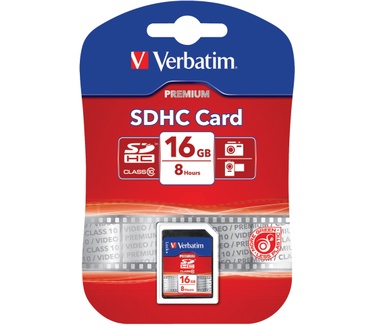 Verbatim SDHC Class 10 16GB