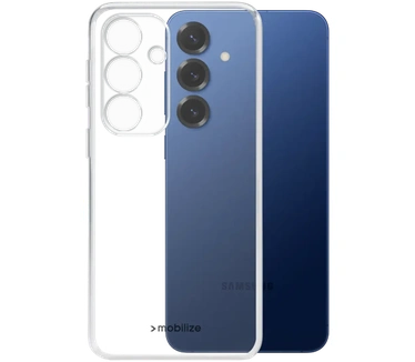 Mobilize TPU Back Cover Samsung Galaxy S25+ Transparant