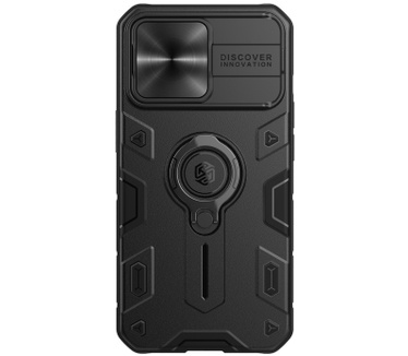 Nillkin CamShield Armor Case - Apple iPhone 13 Pro (6.1") - Zwart Zwart