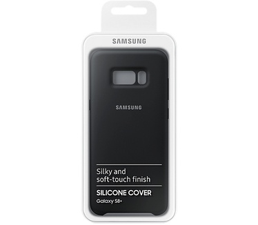 Samsung Silicone Cover Galaxy S8+ (Galaxy S8+) Zwart