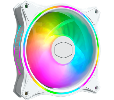 Cooler Master Masterfan MF120 Halo White Edition, 120mm