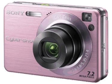 Sony Cybershot DSC-W120 Roze