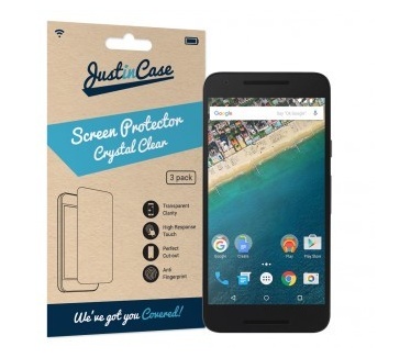 Just in Case Just in Case Screen Protector LG Nexus 5X - 3 stuks - Crystal Clear