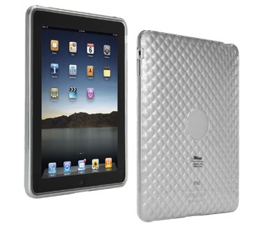 Trust Silicone Skin for iPad1 - transparent white