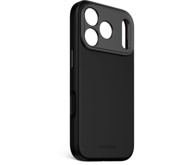 Decoded Silicone Backcover Apple iPhone 17 Pro Phantom Black