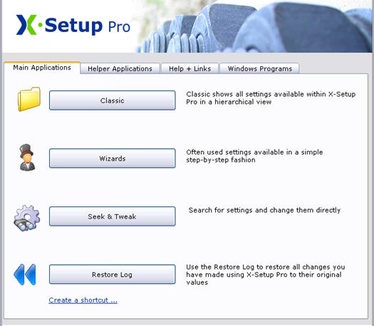 X-Setup Pro 8.1.100 screenshot (resized)