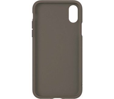 Adidas 3-Stripes Gumsole Back Case Apple iPhone X/XS (5.8") Zwart Zwart