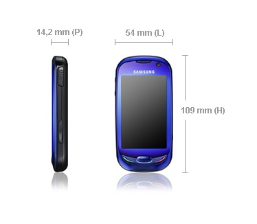 Samsung S7550 Blue Earth Blauw