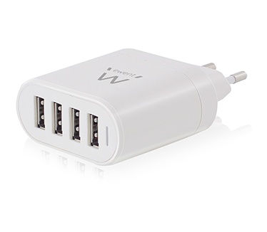 Ewent EW1216 4 Poorts USB lader 4.5A