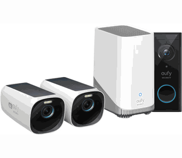 eufy eufyCam S330 (eufyCam 3) 2-Cam kit + HomeBase 3