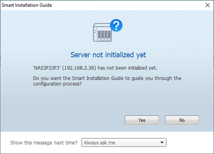 Qfinder Configure