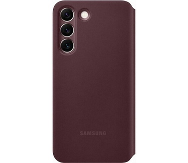 Samsung Galaxy S Galaxy S22 Smart Clear-View Cover EF-ZS901CE - Rood Rood