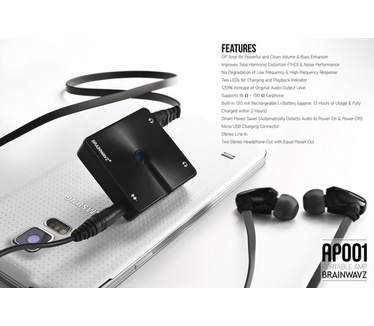 Brainwavz AP001 Portable Headphone Amplifier