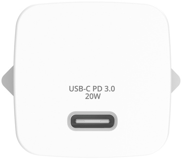 Verbatim Mini GaN-oplader 20 W bundel met USB-C kabel