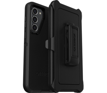 Otterbox OtterBox Defender Case voor Galaxy S23+ , Schokbestendig, Valbestendig, Ultra-robuust, Beschermhoes, 4x Getest volgens Militaire Standaard, Zwart, Geen retailverpakking