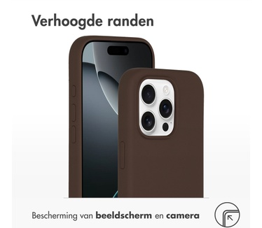 Accezz Liquid Silicone Backcover met MagSafe