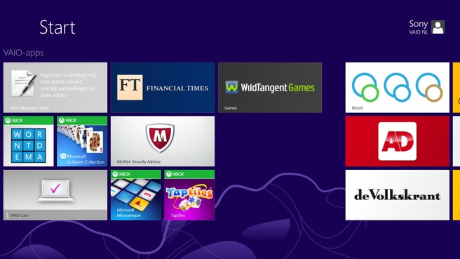 Sony Vaio Duo 11 Windows 8