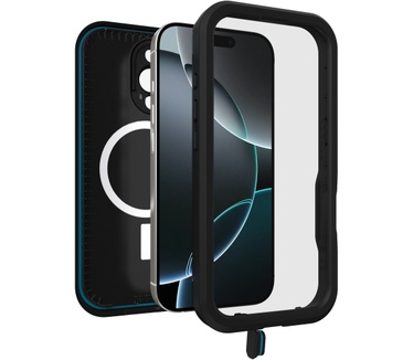 Otterbox Apple iPhone 16 Pro Frē Series PC Back Cover Magnetisch (iPhone 16 Pro) Zwart