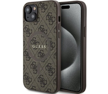 Guess 4G MagSafe Back Case - Apple iPhone 15 Plus (6.7") - Bruin Bruin