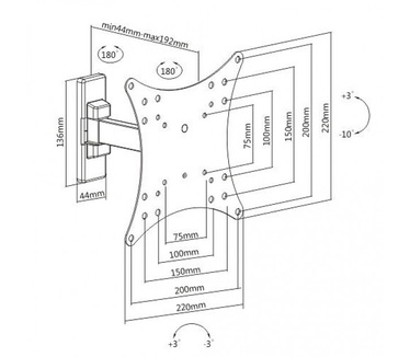 Techly ICA-LCD 2901E