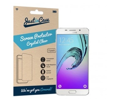 Just in Case Screen Protector Samsung Galaxy J3 - 3 stuks - Crystal Clear