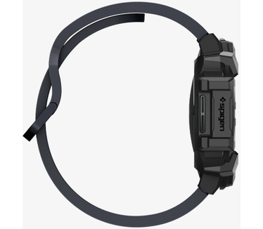 Spigen Rugged Armor Case Samsung Galaxy Watch7 44mm Zwart