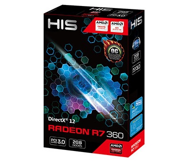 HIS R7 360 iCooler OC 2GB