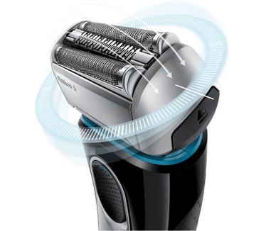 Braun Series5 5190cc Elektrisch Scheerapparaat Man, Clean&Charge, Nat En Droog Scheerapparaat