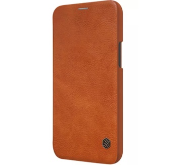 Nillkin Qin PU Book Case - Apple iPhone 12 Mini (5.4") Bruin