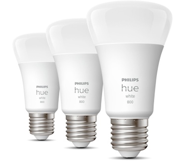Philips Hue White E27 800 lumen Bluetooth (3-pack)