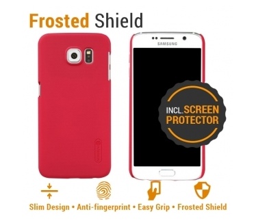 Nillkin Backcover Samsung Galaxy S6 - Super Frosted Shield - Red