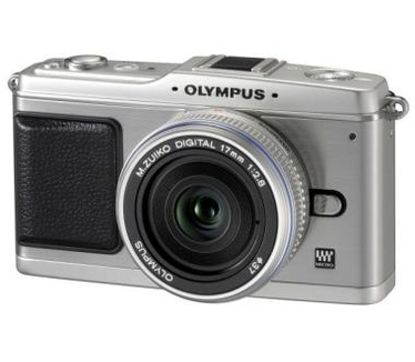 Olympus PEN E-P1 kit zilver/zilver