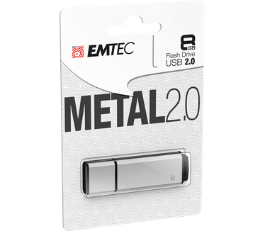 Emtec C900 Metal 2.0 8GB Aluminium