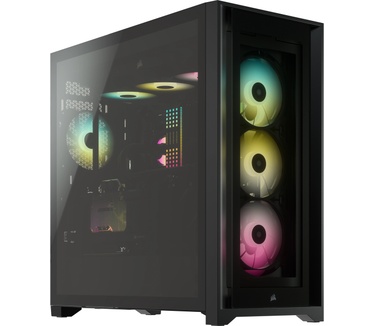 Corsair iCUE 5000X RGB Tempered Glass Zwart