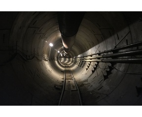 The Boring Company tunnel en shuttle