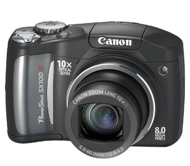 Canon Powershot SX100 IS Zwart
