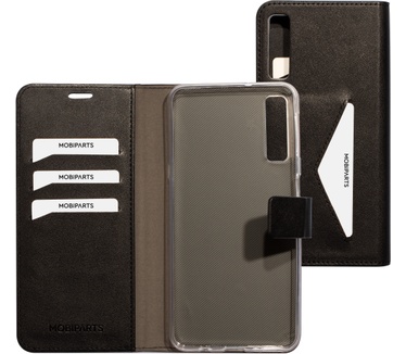 Mobiparts Classic Wallet Case Samsung Galaxy A7 (2018) Black