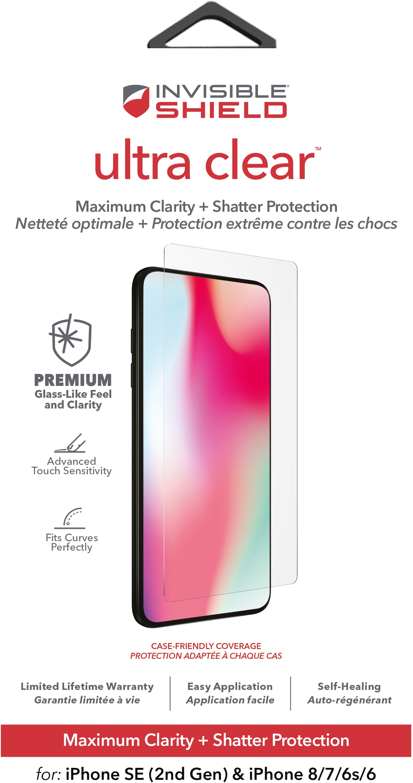 Vetro Proteggischermo Zagg InvisibleShield Defense Per IPhone - Foto 13