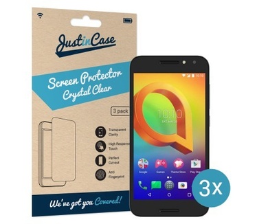 Just in Case Alcatel A3 Screenprotector - 3 stuks
