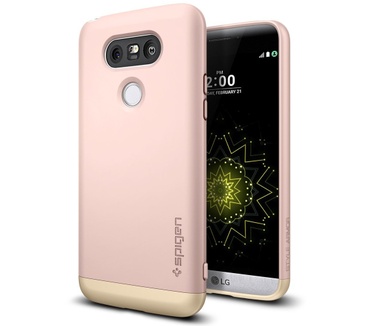 Spigen Style Armor LG G5 Case - Rose Gold