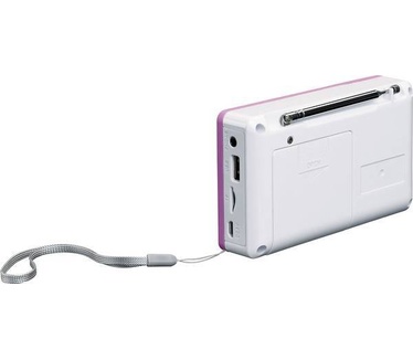 Lenco MPR-034 Wit/Roze