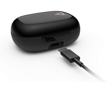 Poly Voyager Free 20 Black Earbuds +Basic Charge Case