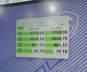 Benchmarks ASMedia ASM4242 USB4
