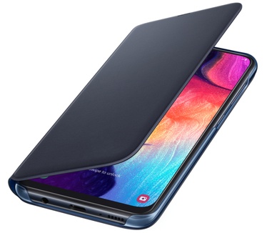 Samsung Galaxy A50 Wallet Cover (Galaxy A50) Zwart