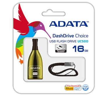 Adata DashDrive Choice UC500 16GB Goud