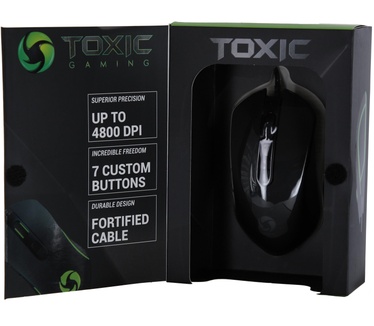 BTO Toxic Optische USB bedrade laptop RGB gaming muis